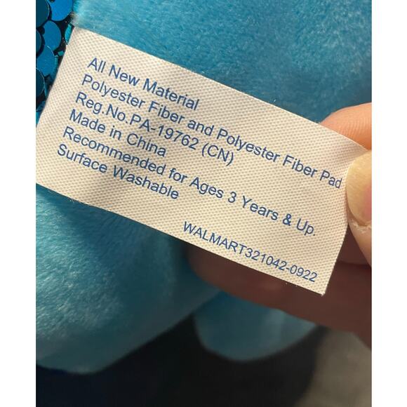 Walmart Ways to Celebrate Plush Bunny Rabbit Sequin Easter Stuffed Animal 12” - Picture 6 of 13